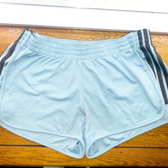 adidas Pants - Adidas Baby Blue Shorts